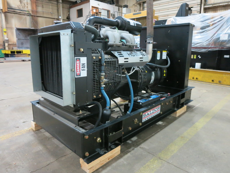 Used Baldor IGLC35-2GU Natural Gas Generator, 74 Hrs