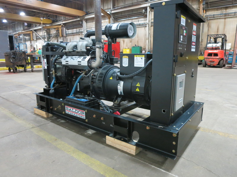 Used Baldor IGLC35-2GU Natural Gas Generator, 74 Hrs
