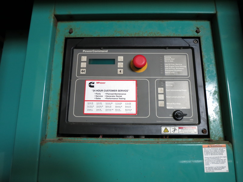 Used Cummins DFCB Diesel Generator, 350 Hrs