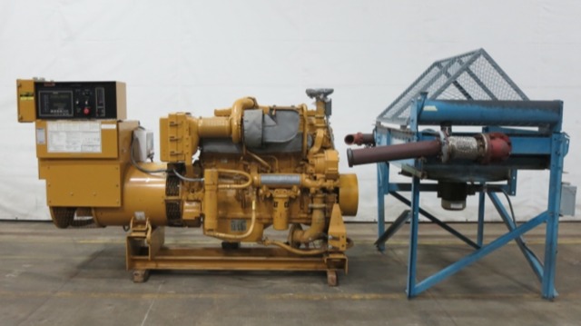 Used Caterpillar 3406 Diesel Generator, 525 Hrs