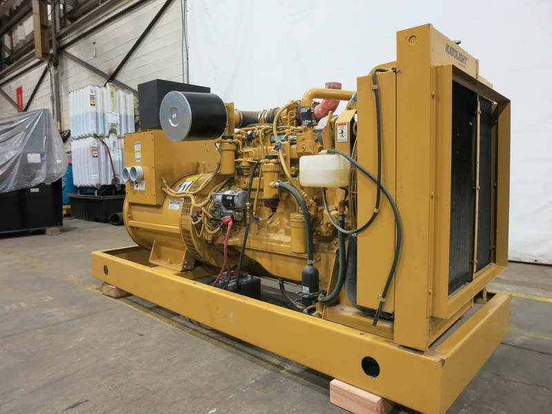 Used Katolight D150FGJ4T3 Diesel Generator, 78 Hrs Single Phase, EPA Tier 3