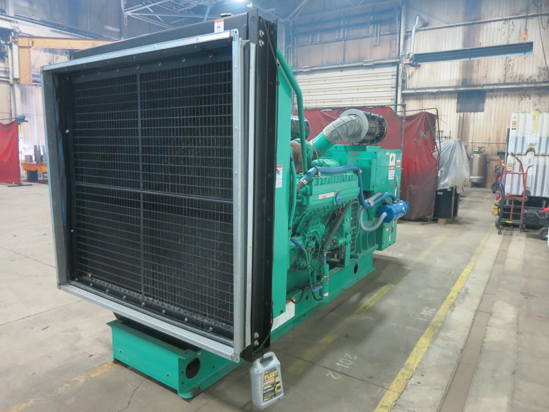 Used Cummins DFHC Diesel Generator, 1242 Hrs