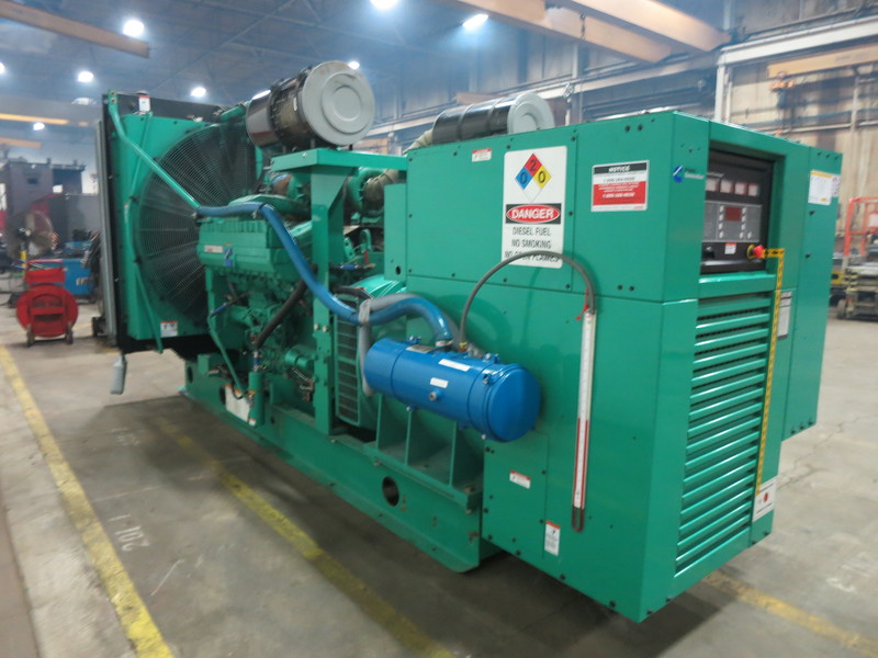 Used Cummins DFHC Diesel Generator, 1242 Hrs