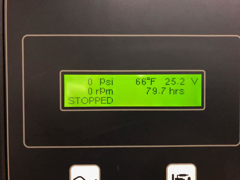 Used Caterpillar C18 Diesel Generator, 79 Hrs