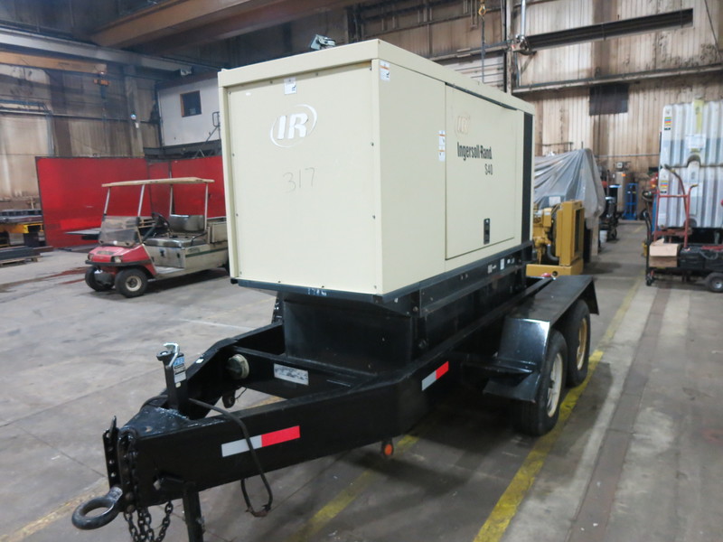 Used Ingersoll Rand S40 Rental Grade Diesel Generator, 179 Hrs