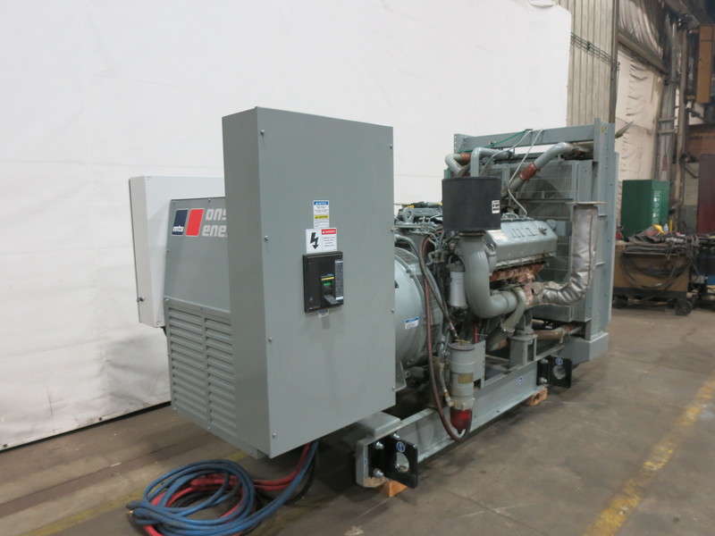 Used MTU DS500 10V1600G80S Diesel Generator 2342 Hrs EPA Tier 2