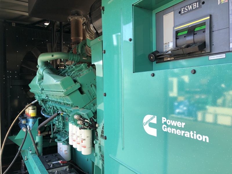 Used Cummins DQGAB QSK50-G4 Diesel Generator 159 Hrs EPA Tier 2