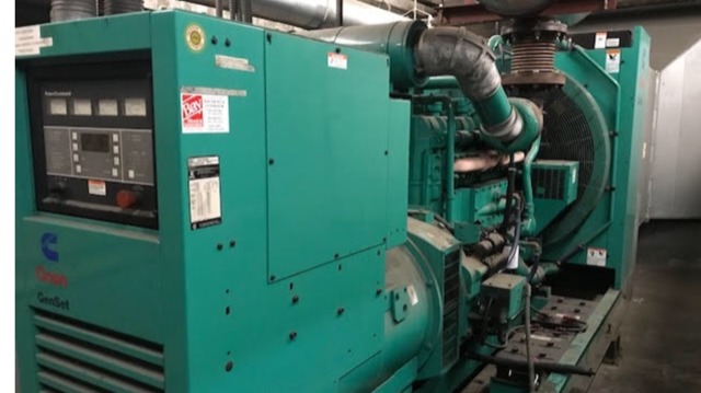 Used Cummins DFED KTA19-G4 Diesel Generator, 519 Hrs