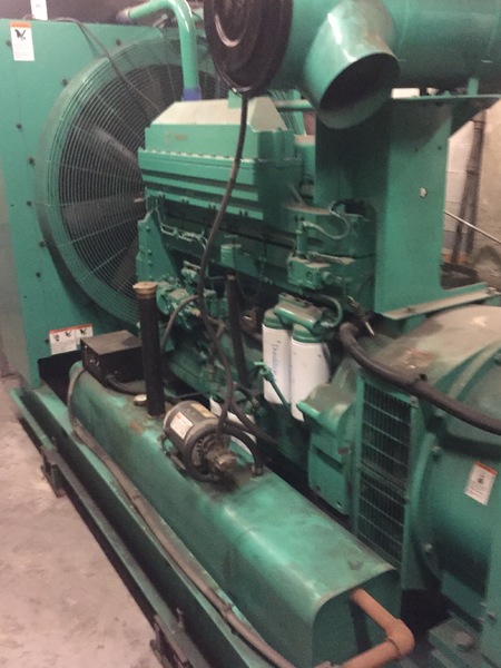 Used Cummins DFED KTA19-G4 Diesel Generator, 519 Hrs