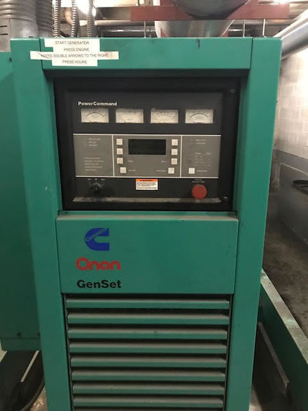 Used Cummins DFED KTA19-G4 Diesel Generator, 519 Hrs