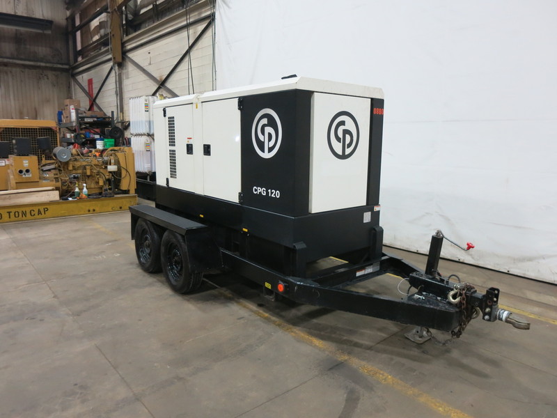 Used Ingersoll Rand CPG 120 Rental Grade Diesel Generator, 2051 Hrs, EPA Tier 3