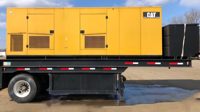 Used Caterpillar Portable C15 Diesel Generator 1672 Hrs EPA Tier 2