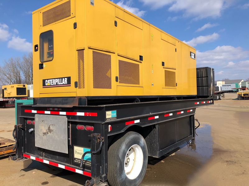 Used Caterpillar Portable C15 Diesel Generator 1672 Hrs EPA Tier 2