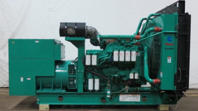 Used Cummins DFHD, QST30-G5 Diesel Generator, 475 Hrs