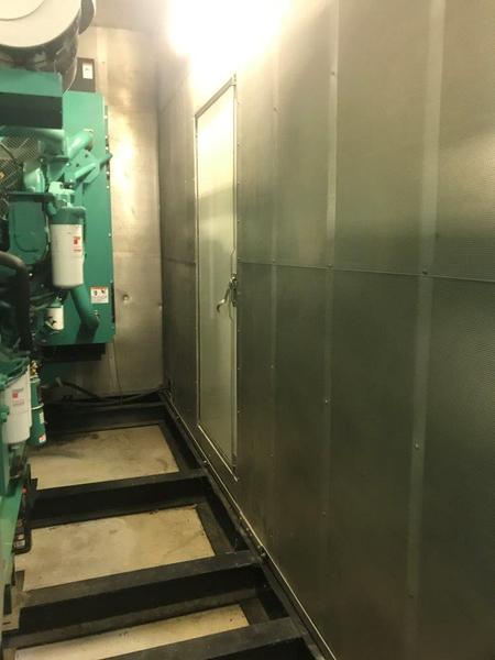 Used Cummins DFHD, QST30-G5 Diesel Generator, 475 Hrs