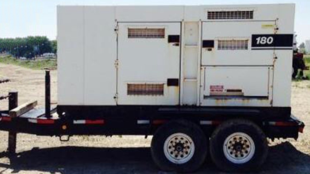 Used Multiquip DCA-180SSJU Rental Grade Diesel Generator, 9700 hrs