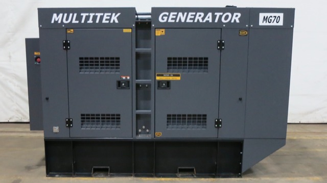 New Multitek MG70 Diesel Generator, EPA Tier 3