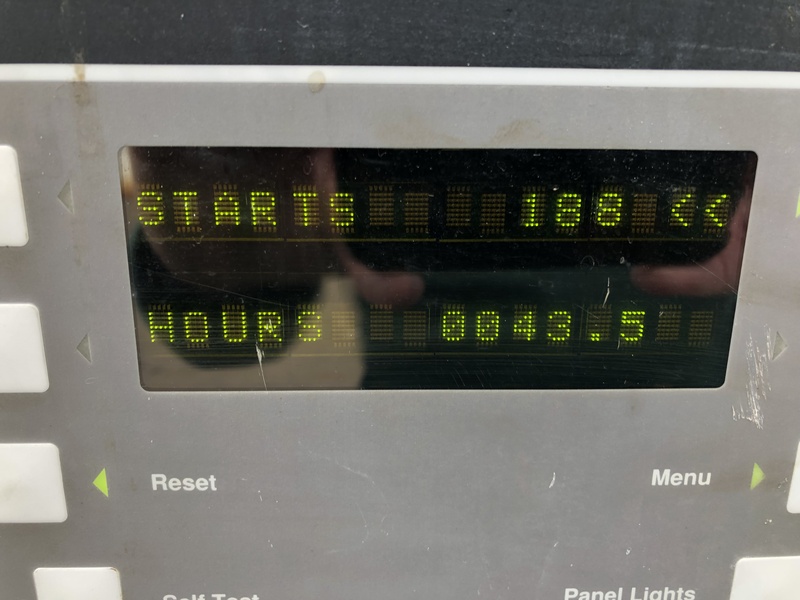 Used Cummins DFAC Diesel Generator, 44 Hrs