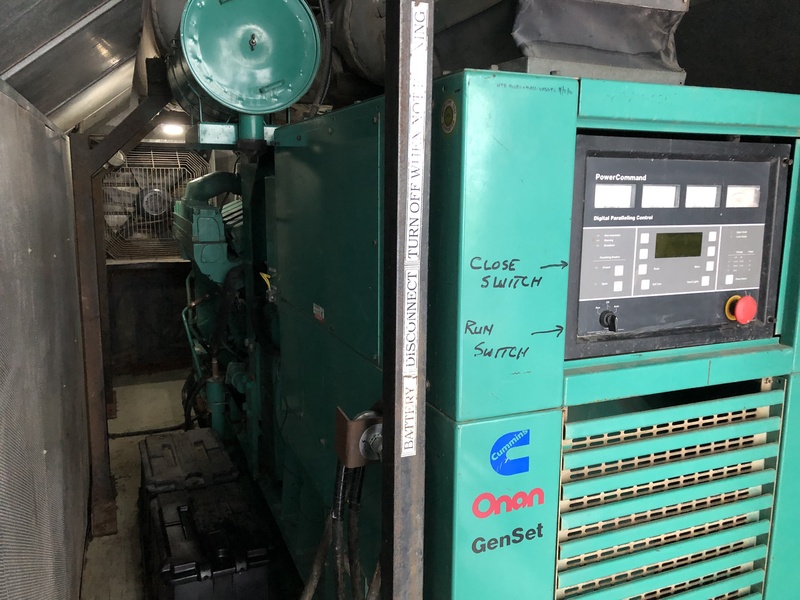 Used Cummins 750DFHA Rental Grade Diesel Generator 19260 Hrs
