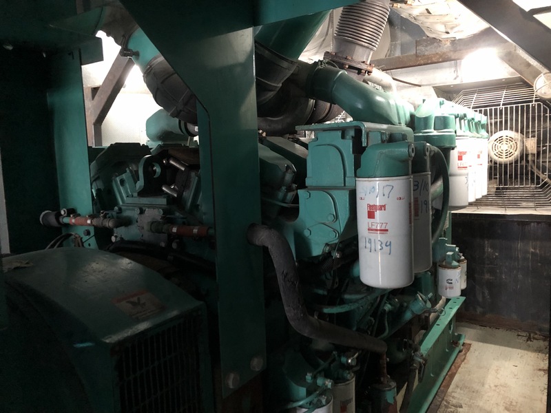 Used Cummins 750DFHA Rental Grade Diesel Generator 19260 Hrs