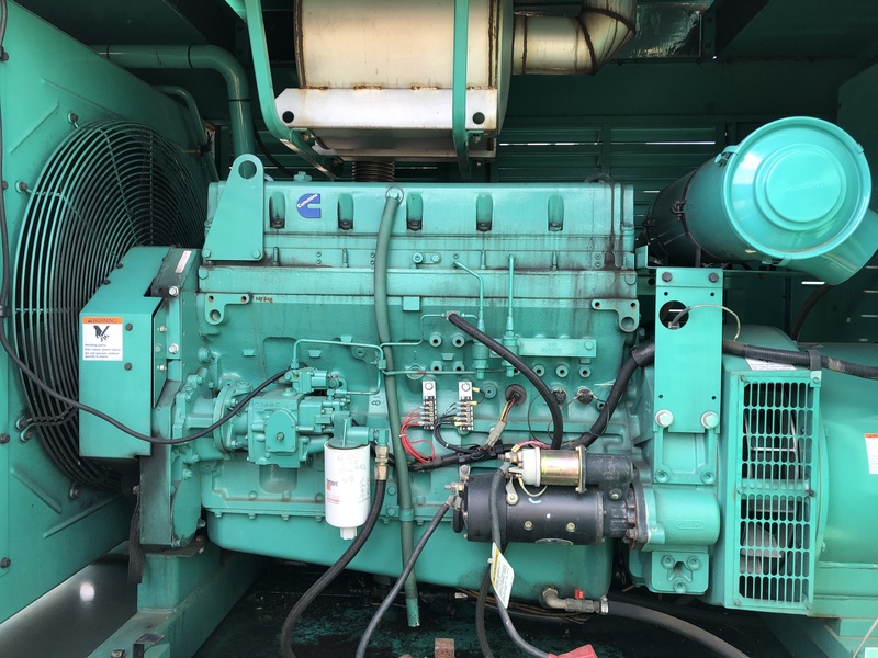 Used Cummins DFAB Diesel Generator, 1033 Hrs