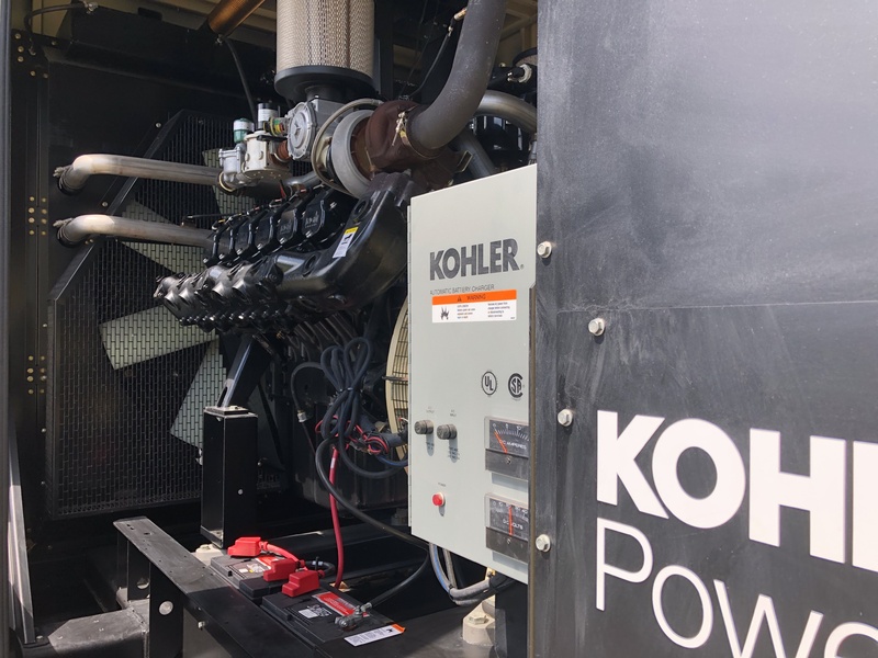 Used Kohler 400REZXB Natural Gas Generator, 1.9 Hrs, EPA Certified