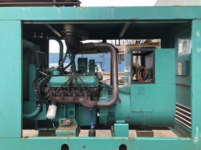 Used Cummins 100ENTXL28191A Natural Gas Generator, 1266 Hrs,