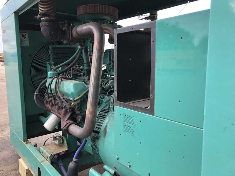 Used Cummins 100ENTXL28191A Natural Gas Generator, 1266 Hrs,