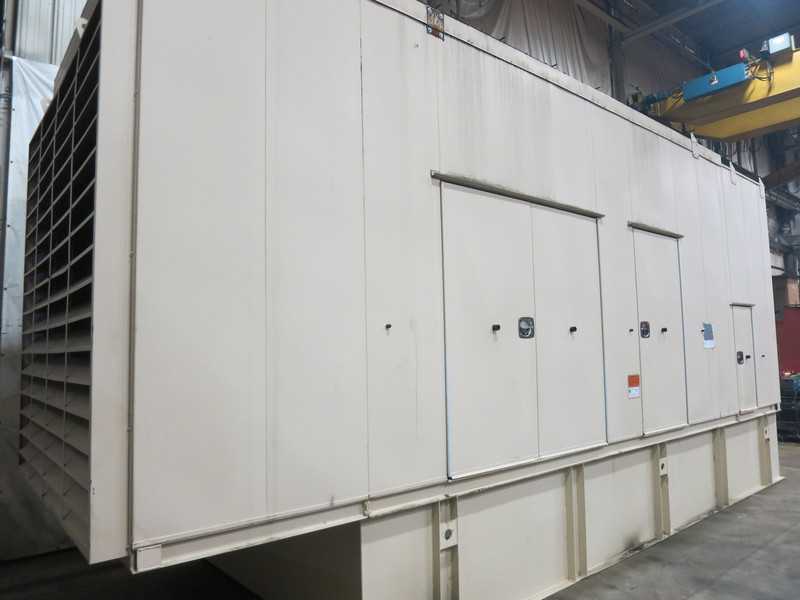 Used Cummins DFHD, QST30-G5 Diesel Generator, 706 Hrs