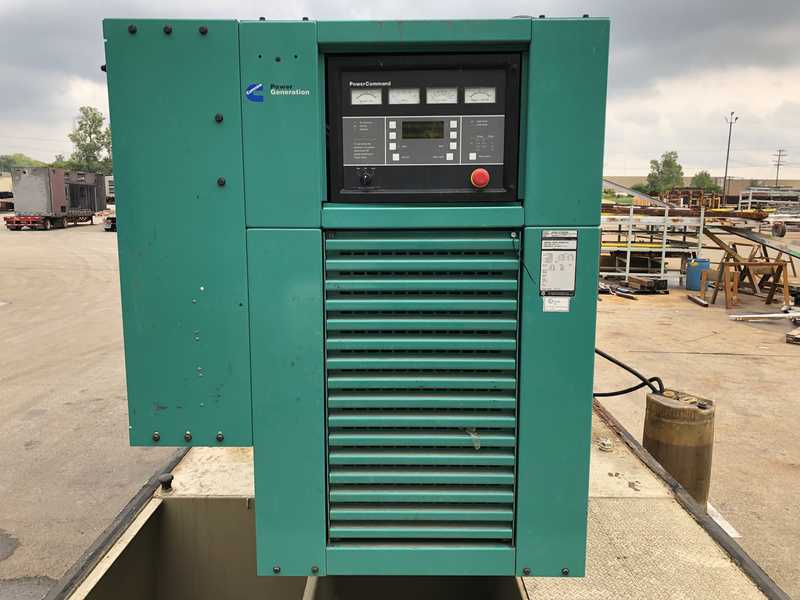 Used Cummins DFHD, QST30-G5 Diesel Generator, 706 Hrs