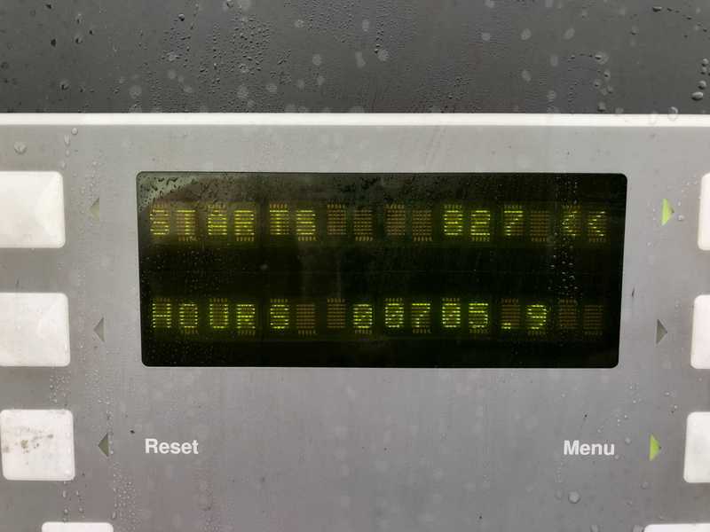 Used Cummins DFHD, QST30-G5 Diesel Generator, 706 Hrs