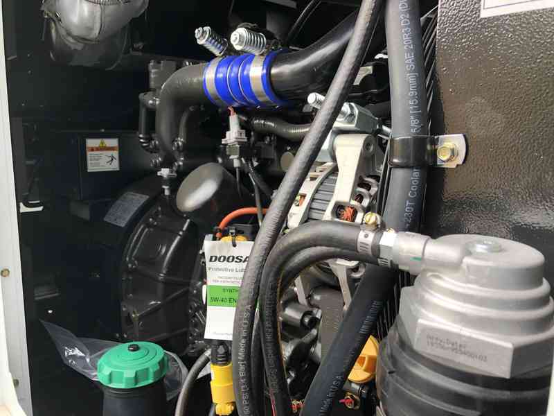 New Doosan G50 Rental Grade Diesel Generator, 2 Hrs, EPA Tier 4 w/Warranty