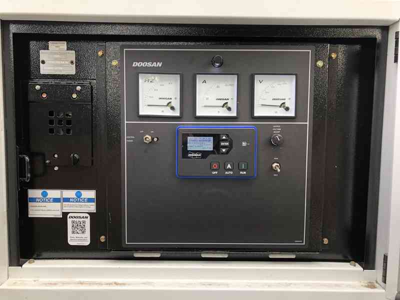 New Doosan G50 Rental Grade Diesel Generator, 2 Hrs, EPA Tier 4 w/Warranty