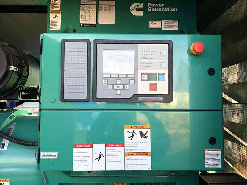 Used Cummins DFEK QSX15-G9 NR2 Diesel Generator, 59 Hrs, EPA Tier 2 w/Warranty