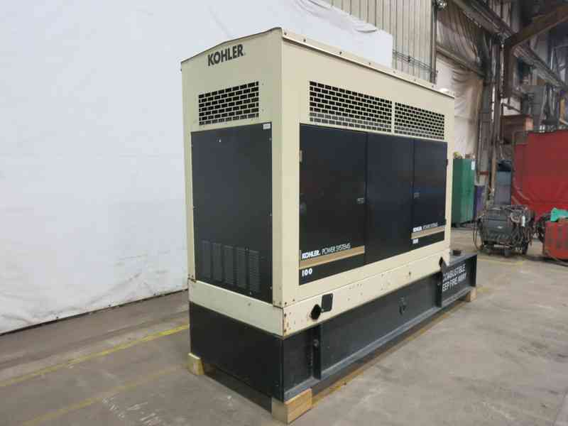 Used Kohler 100REOZJB Diesel Generator, 367 Hrs