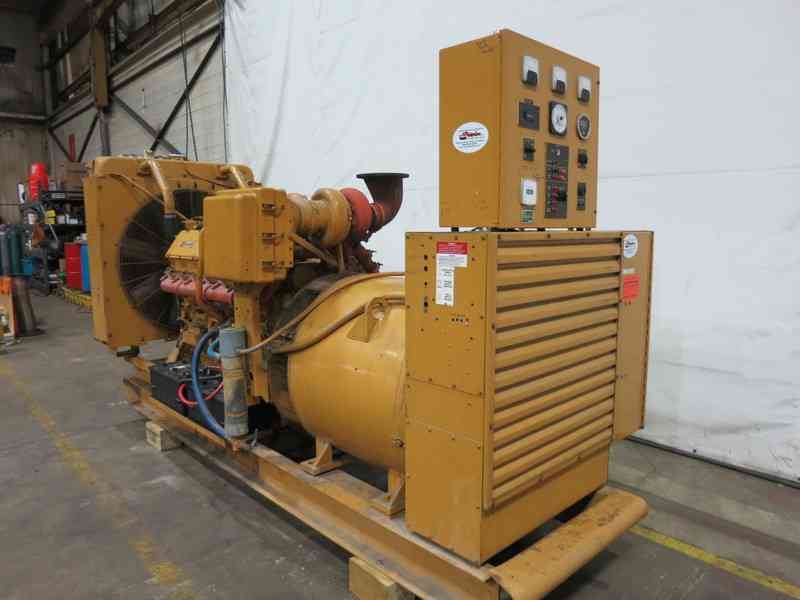 Used Caterpillar 3412 Diesel Generator, 714 Hrs