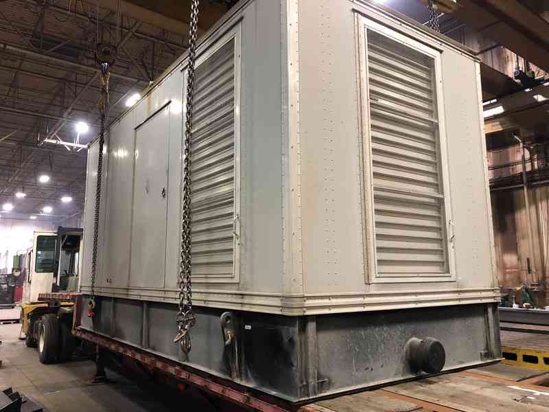 Used Kohler 750ROZD4 MTU 12V2000 Diesel Generator, 193 Hrs