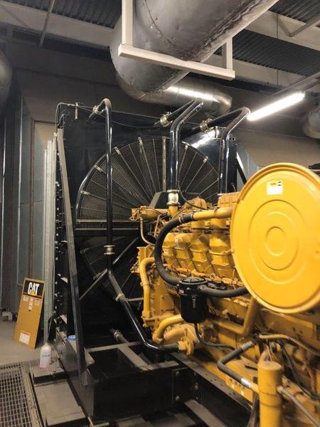 Used Caterpillar 3512B Diesel Generator, 466 Hrs