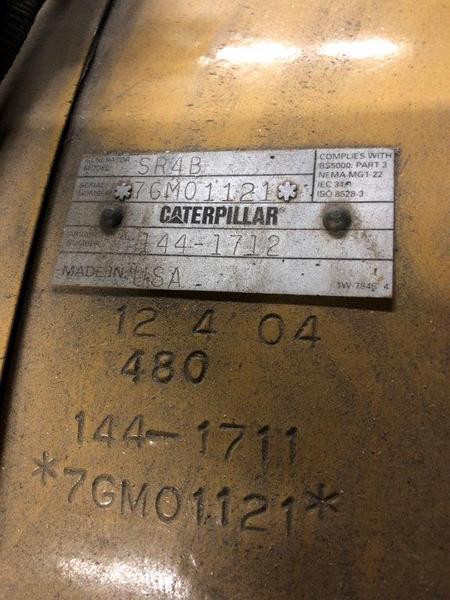 Used Caterpillar 3512B Diesel Generator, 466 Hrs