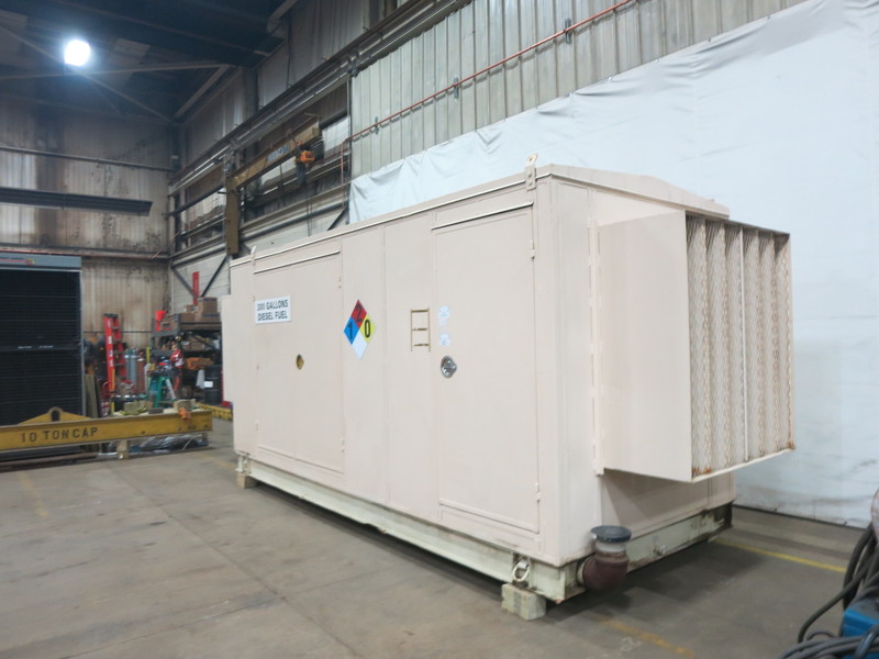 Used Cummins DFED KTA19-G4 Diesel Generator, 414 Hrs
