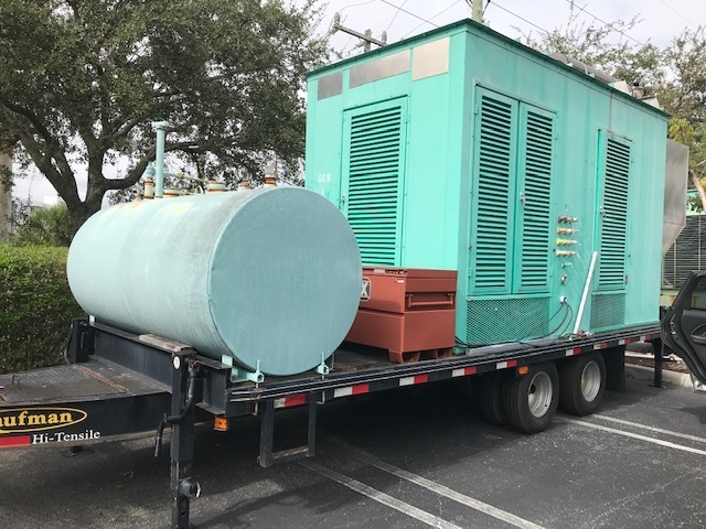 Used Cummins DFGB VTA28-G5 Portable Diesel Generator 1501 Hrs