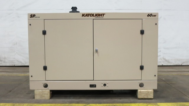 Used Katolight N60FPG4 Natural Gas / Propane Generator, 11 Hrs