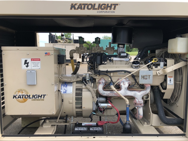 Used Katolight N60FPG4 Natural Gas / Propane Generator, 11 Hrs