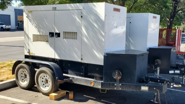Used Multiquip DCA-70SSJU4I John Deere 4045HFG92 Rental Grade Diesel Generator, 734 hrs, EPA Tier 4i