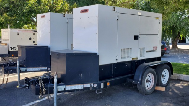 Used Multiquip DCA-70SSJU4I John Deere 4045HFG92 Rental Grade Diesel Generator, 734 hrs, EPA Tier 4i
