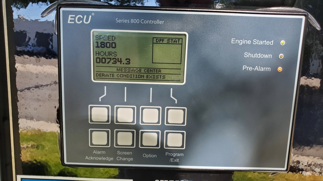 Used Multiquip DCA-70SSJU4I John Deere 4045HFG92 Rental Grade Diesel Generator, 734 hrs, EPA Tier 4i