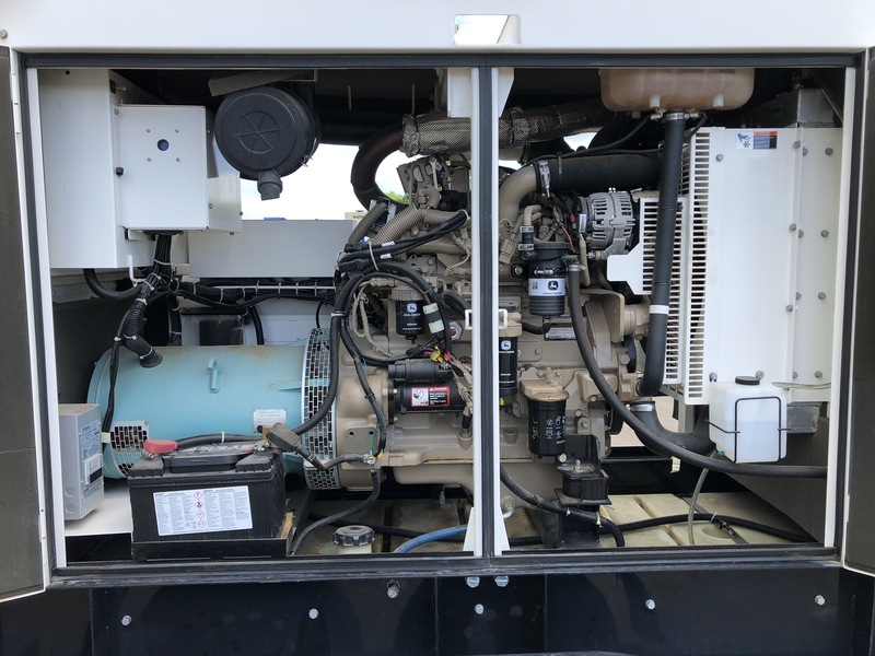 Used Multiquip DCA-70SSJU4i John Deere 4045HFG92 Rental Grade Diesel Generator, 795 hrs, EPA Tier 4i