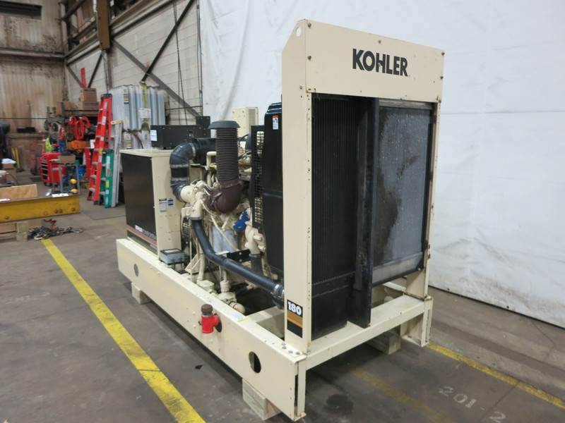 Used Kohler 180RZD Natural Gas Generator, 1052 Hrs