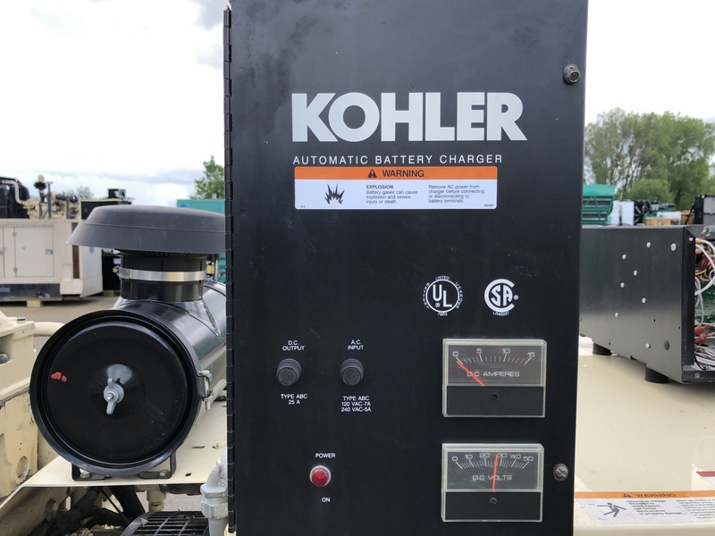 Used Kohler 180RZD Natural Gas Generator, 1052 Hrs