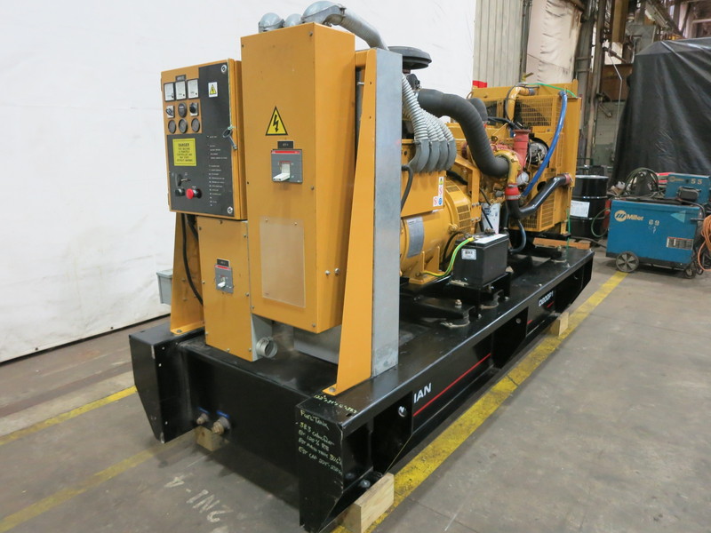 Used Caterpillar D200P1 Diesel Generator, 820 Hrs